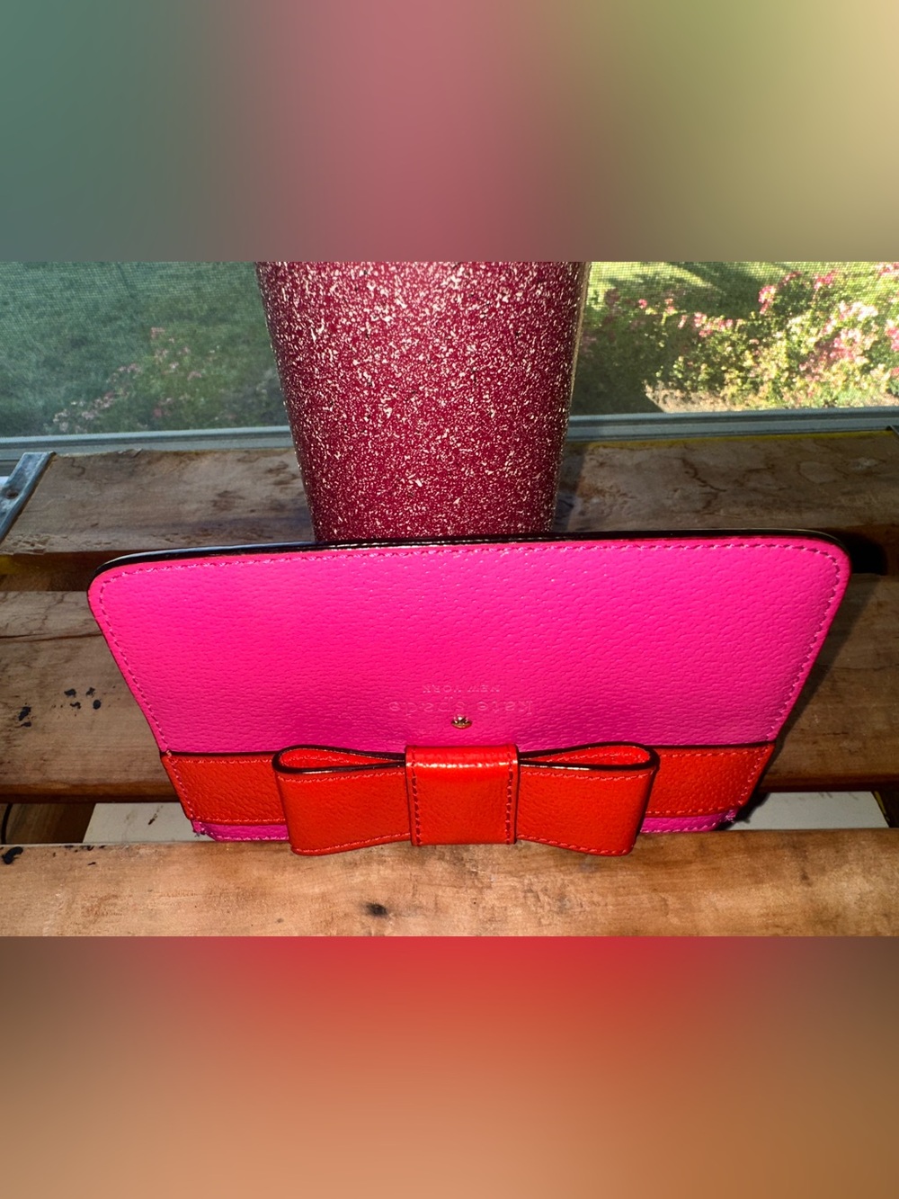 Kate Spade New York "Kirk Park Bee" Bow Wristlet ~ NWOT - - Picture 9 of 15